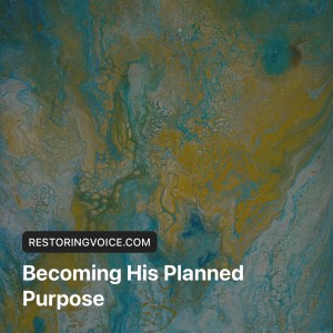 Becoming His Planned Purpose blog